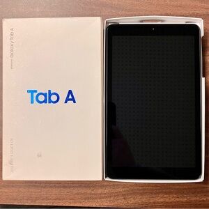 Samsung Galaxy Tab A in Black with Box